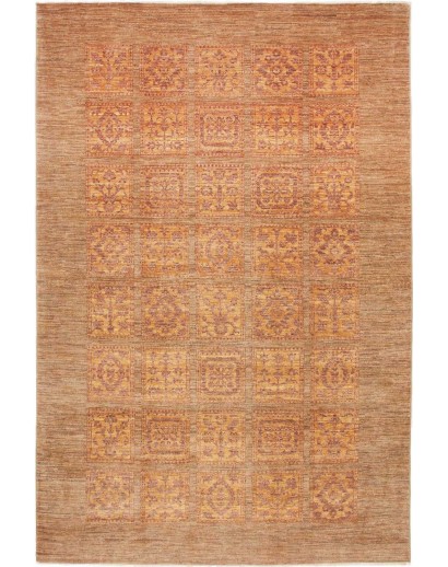 Tappeto Bakhteari Pakistan arancione 165x248