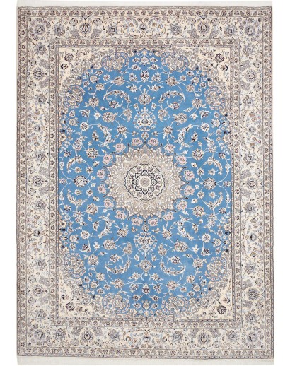 Tappeto Nain 9La Persia bianco grigio 250x348