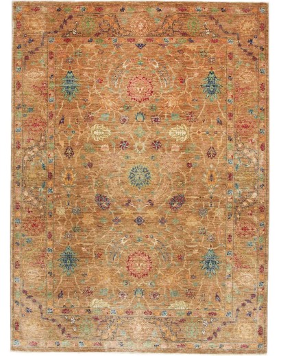 Tappeto Shahi Fine Pakistan arancione grigio 172x232