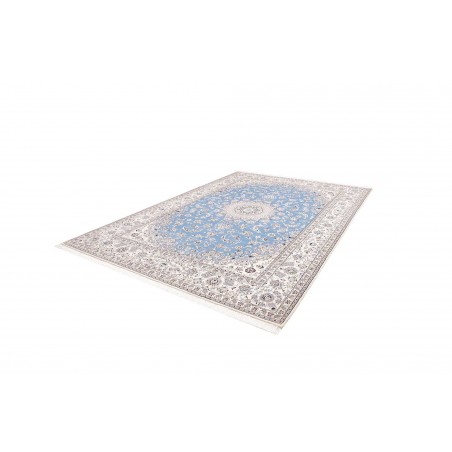 Tappeto Nain 9La Persia bianco grigio 250x348