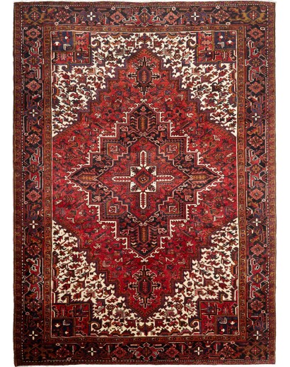 Tappeto Gorawan Persia marrone giallo 244x340