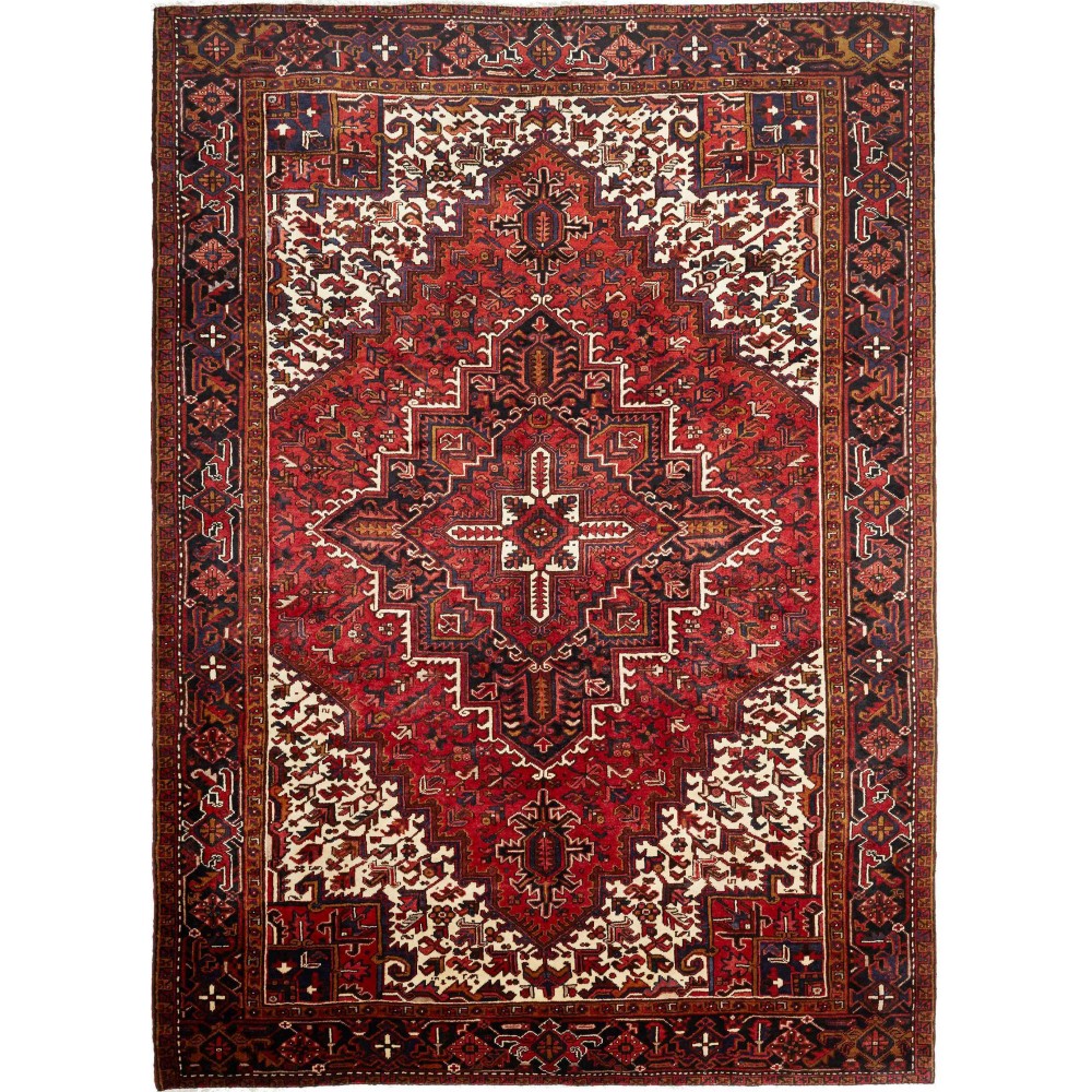 Tappeto Gorawan Persia marrone giallo 244x340