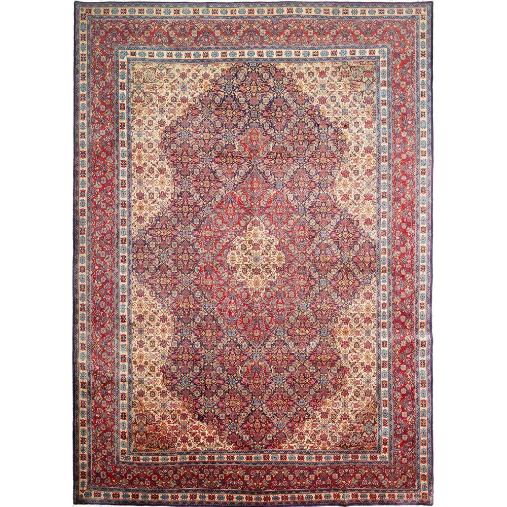 Tappeto Sarough Persia marrone grigio 247x350