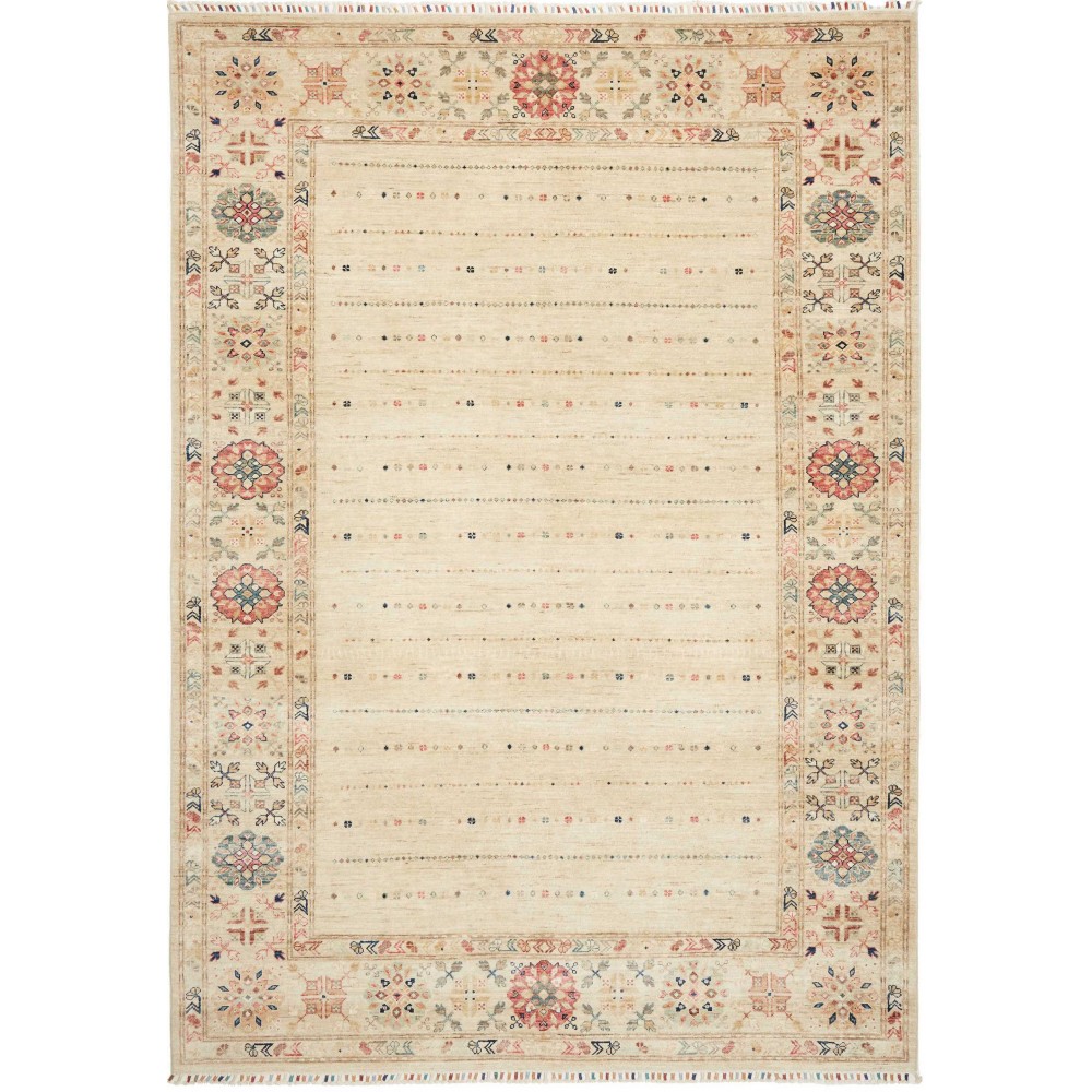 Tappeto Rubin Pakistan giallo grigio 203x290