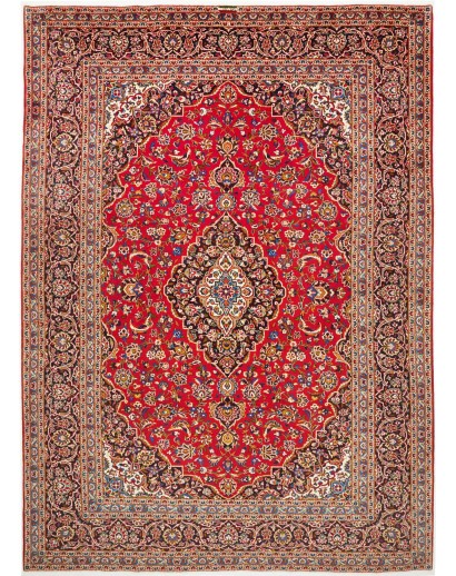 Tappeto Ardakan Persia marrone grigio 266x370