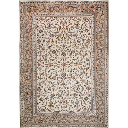 Tappeto Kashan Persia beige marrone 258x367