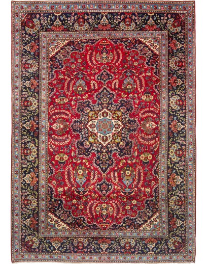 Tappeto Ardakan Persia marrone giallo 255x362