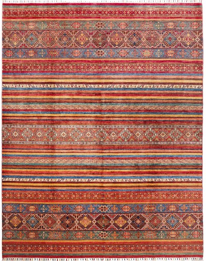 Tappeto Samarkand Pakistan marrone giallo 253x310