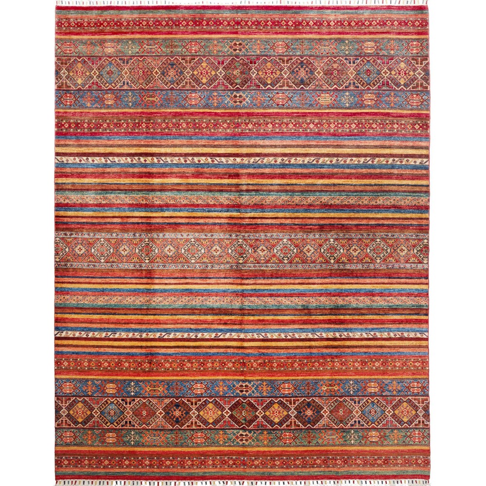 Tappeto Samarkand Pakistan marrone giallo 253x310