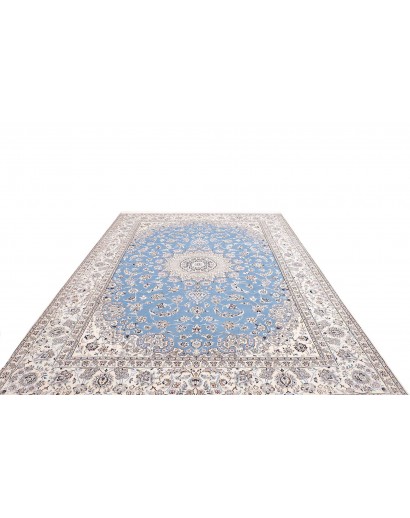 Tappeto Nain 9La Persia bianco grigio 250x348