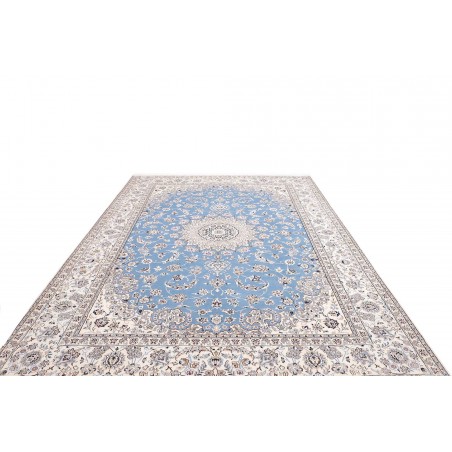 Tappeto Nain 9La Persia bianco grigio 250x348