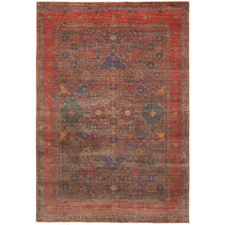 Tappeto Mamlouk Pakistan marrone grigio 205x297