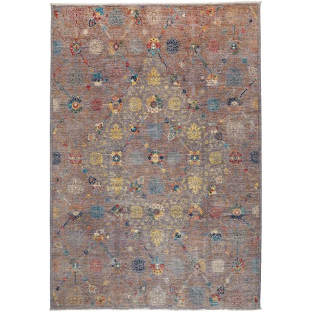 Tappeto Shahi Fine Pakistan bianco grigio 201x292