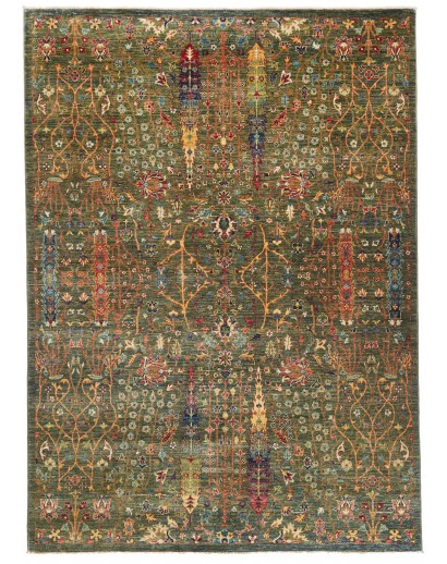 Tappeto Shahi Fine Pakistan azzurro marrone 171x238