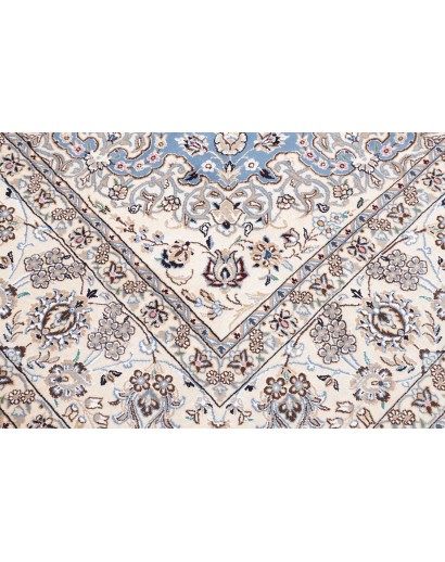 Tappeto Nain 9La Persia bianco grigio 250x348