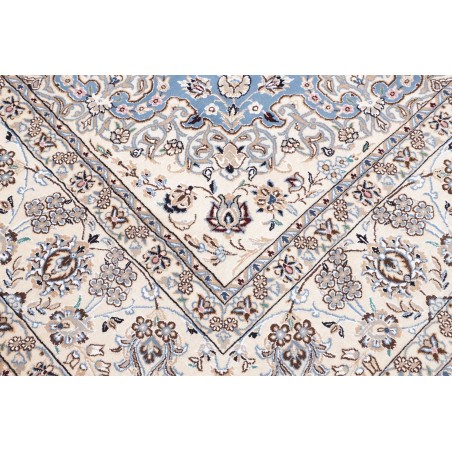 Tappeto Nain 9La Persia bianco grigio 250x348