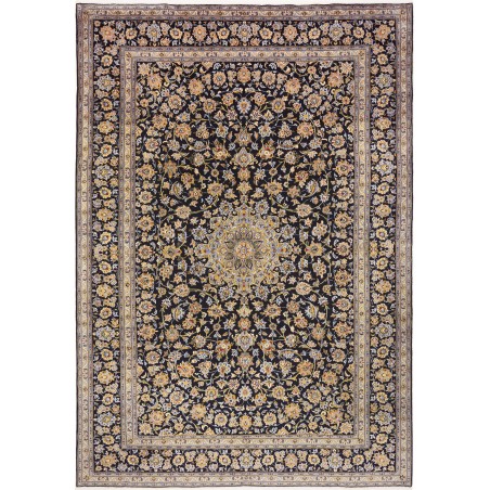 Tappeto Kashan Persia marrone grigio 258x375