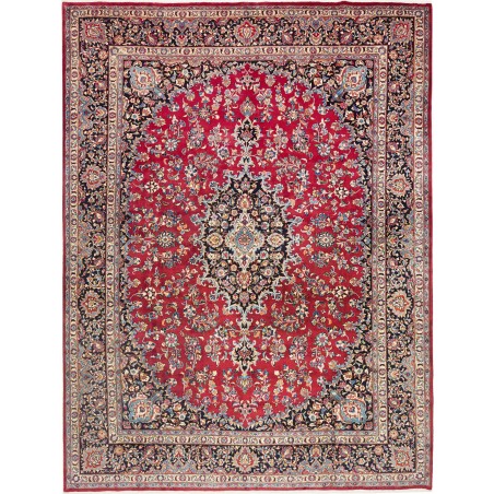Tappeto Mashad Persia marrone grigio 293x387