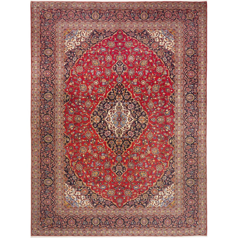 Tappeto Ardakan Persia marrone giallo 293x400