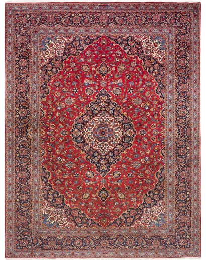 Tappeto Ardakan Persia marrone grigio 310x408