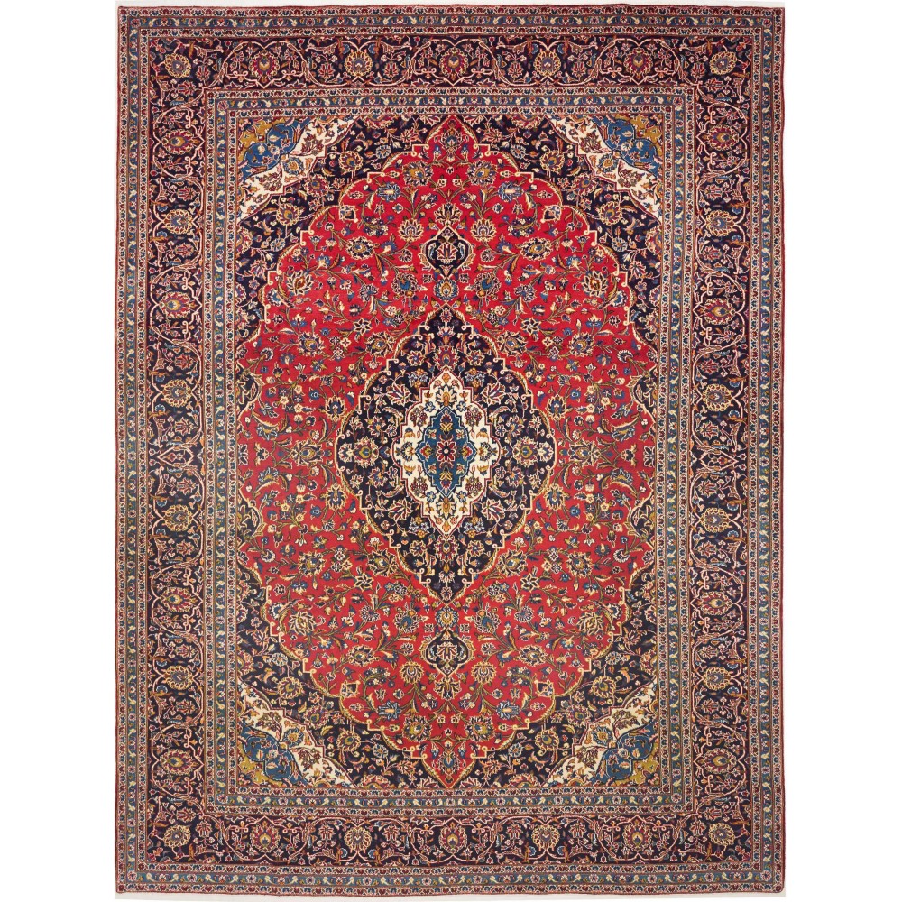 Tappeto Ardakan Persia marrone giallo 303x405