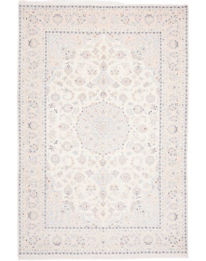 Tappeto Nain 9La Persia bianco 202x293