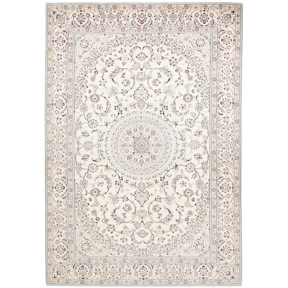 Tappeto Nain 9La Persia bianco beige 204x298