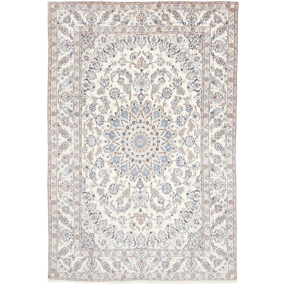Tappeto Nain 9La Persia bianco 200x292