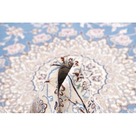 Tappeto Nain 9La Persia bianco grigio 250x348