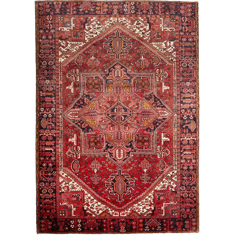 Tappeto Gorawan Persia marrone giallo 243x347