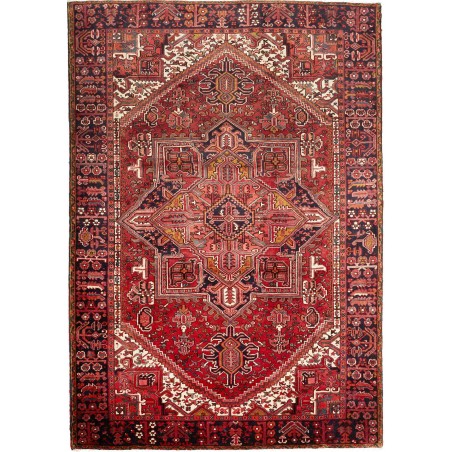 Tappeto Gorawan Persia marrone giallo 243x347
