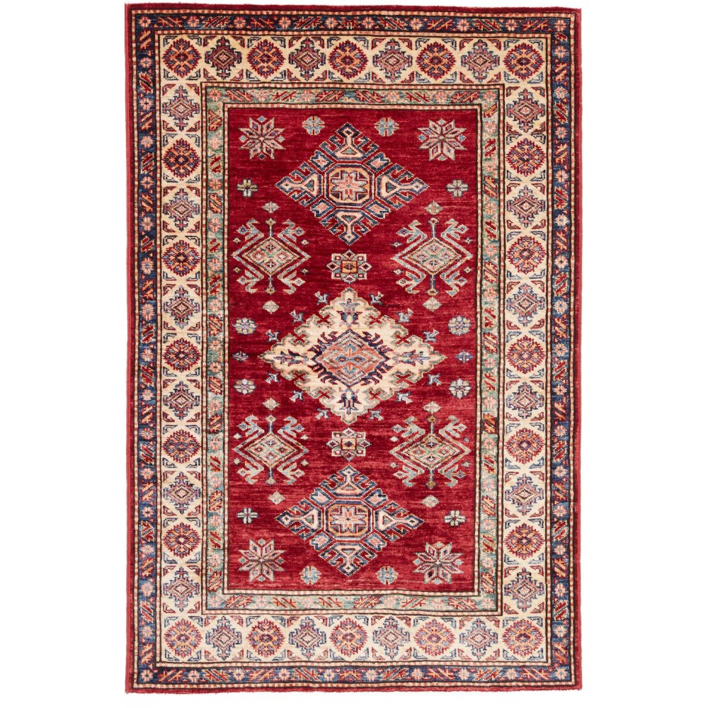 Tappeto Kazak Fine Pakistan marrone 101x156