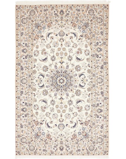 Tappeto Nain 9La Persia bianco grigio 161x258