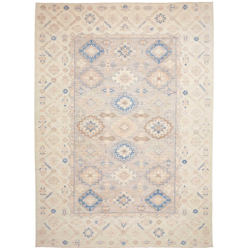 Tappeto Kazak Fine Pakistan bianco 269x367