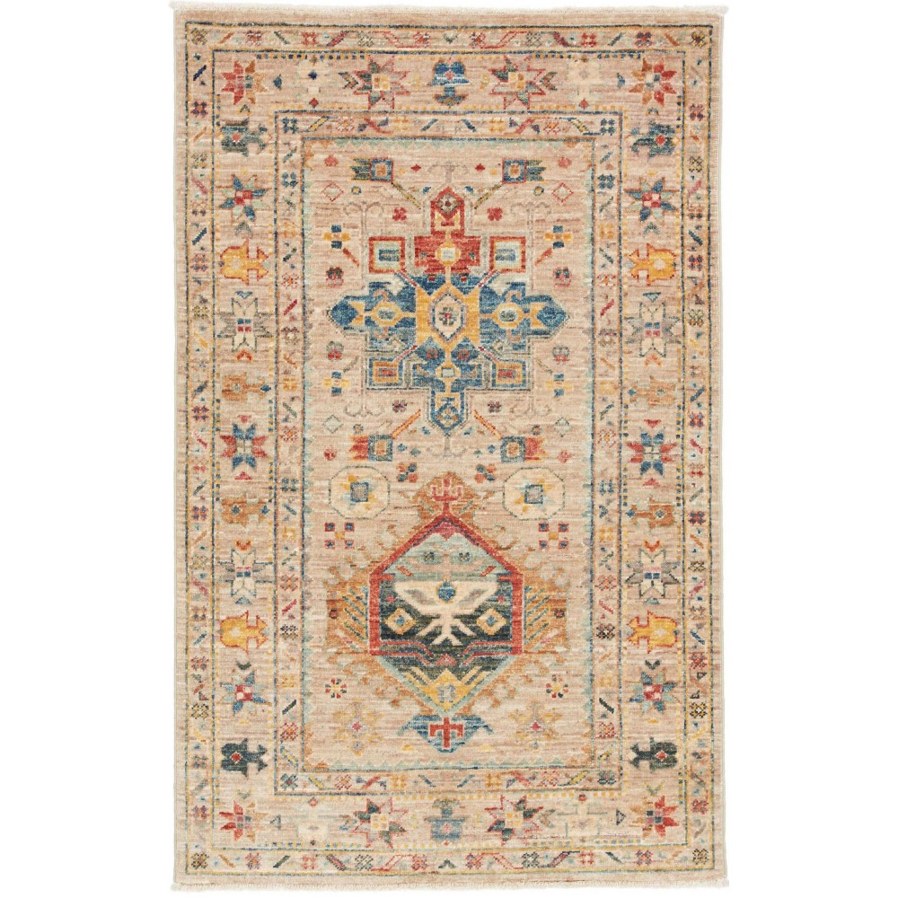 Tappeto Tribal Pakistan marrone 79x125
