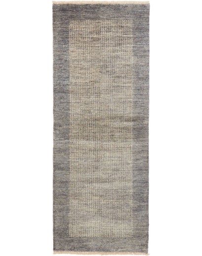 Tappeto Shayan Pakistan marrone bianco 79x206