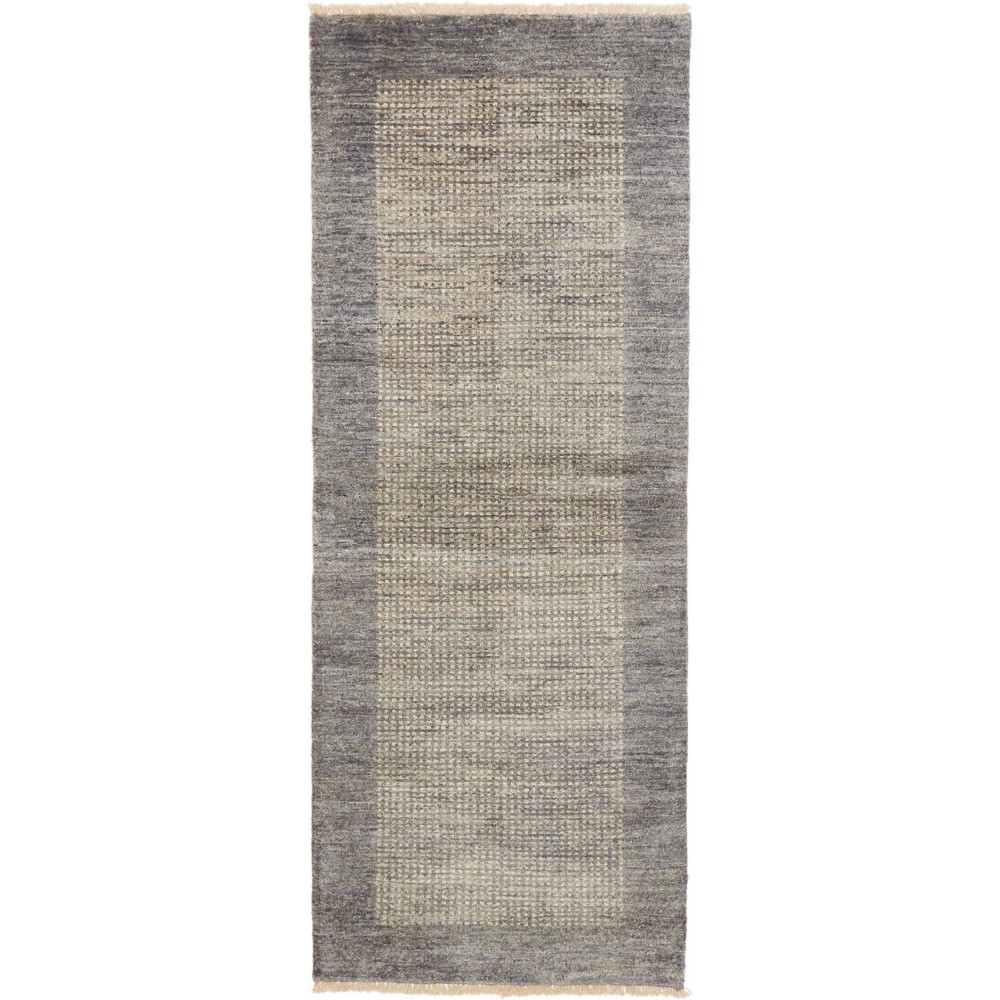 Tappeto Shayan Pakistan marrone bianco 79x206