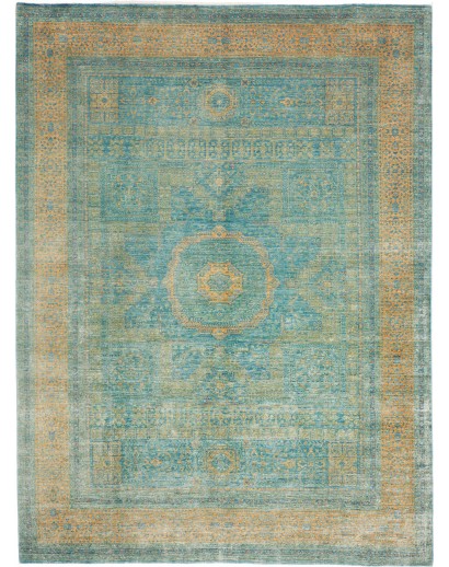 Tappeto Mamlouk Pakistan verde marrone 267x358