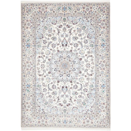 Tappeto Nain 9La Persia bianco grigio 246x348