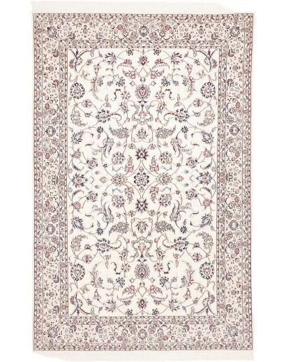 Tappeto Nain 6La Persia bianco grigio 153x231