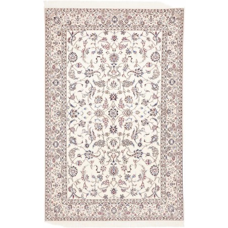 Tappeto Nain 6La Persia bianco grigio 153x231