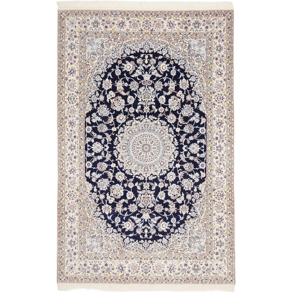 Tappeto Nain 9La Persia bianco grigio 200x312