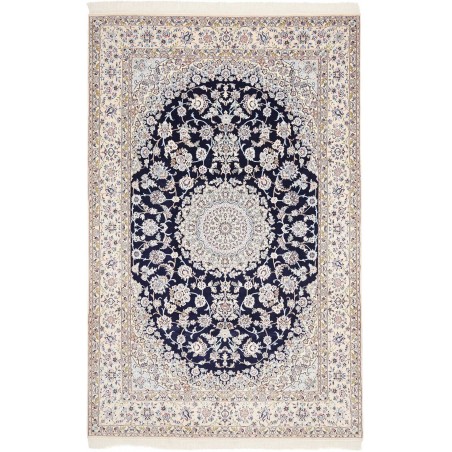 Tappeto Nain 9La Persia bianco grigio 200x312