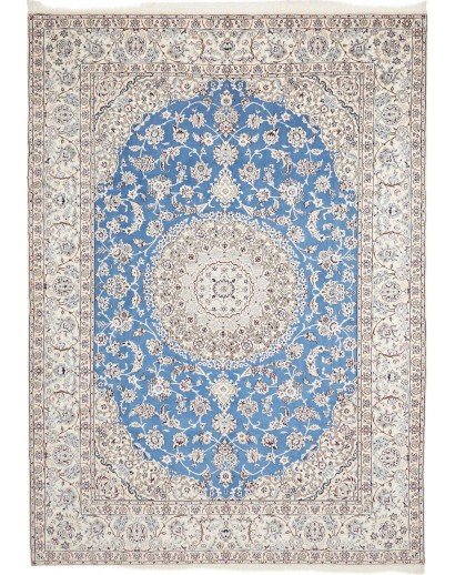 Tappeto Nain 9La Persia bianco grigio 253x347