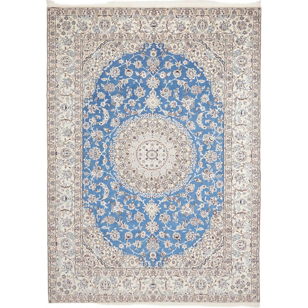 Tappeto Nain 9La Persia bianco grigio 253x347