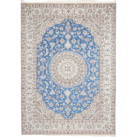 Tappeto Nain 9La Persia bianco grigio 253x347