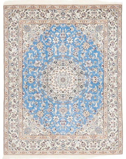 Tappeto Nain 9La Persia bianco grigio 203x257