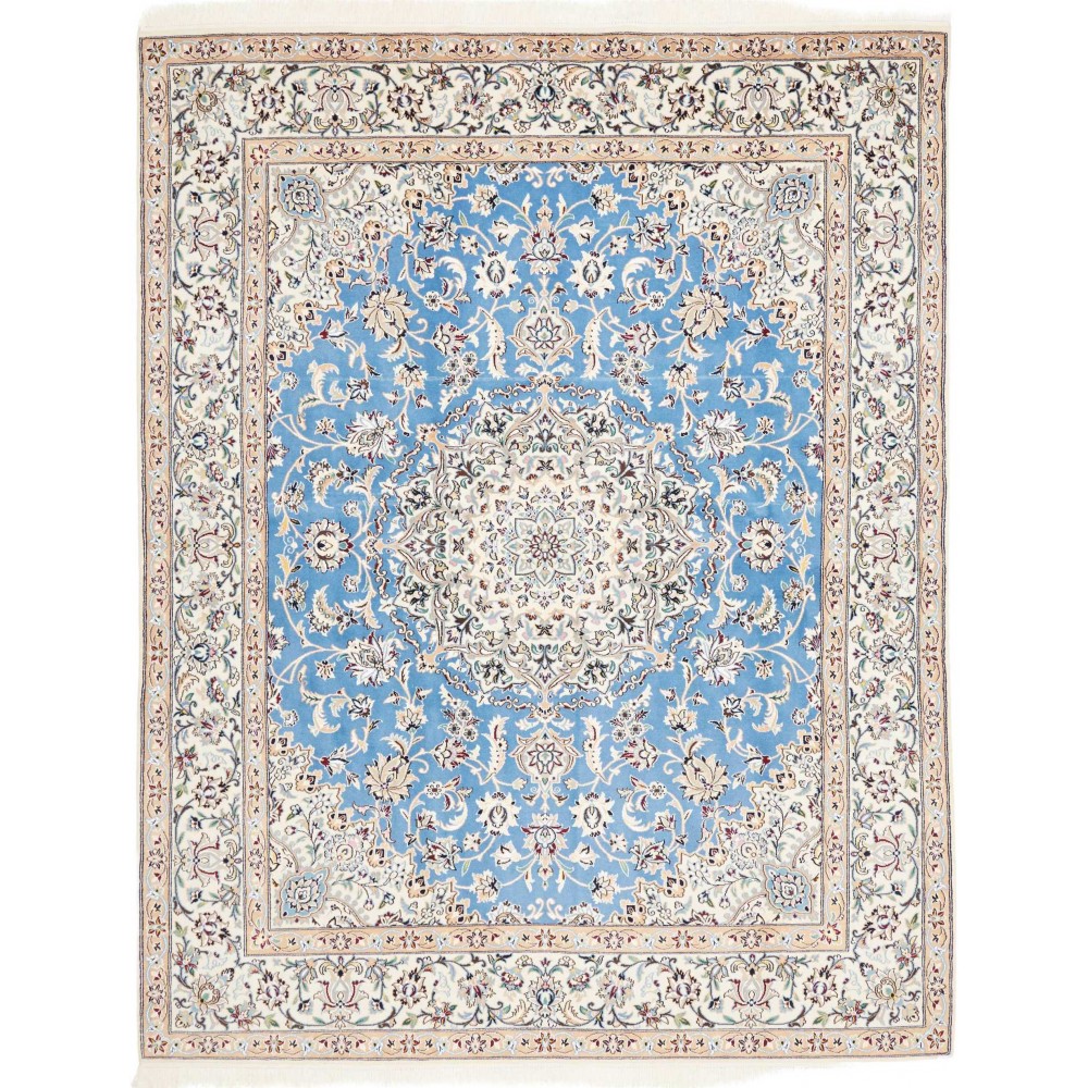 Tappeto Nain 9La Persia bianco grigio 203x257