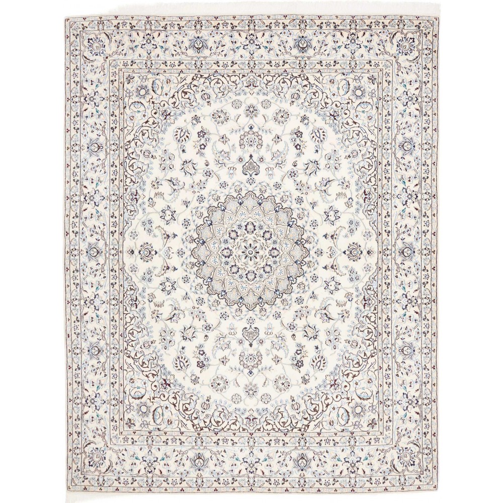 Tappeto Nain 9La Persia bianco grigio 206x257