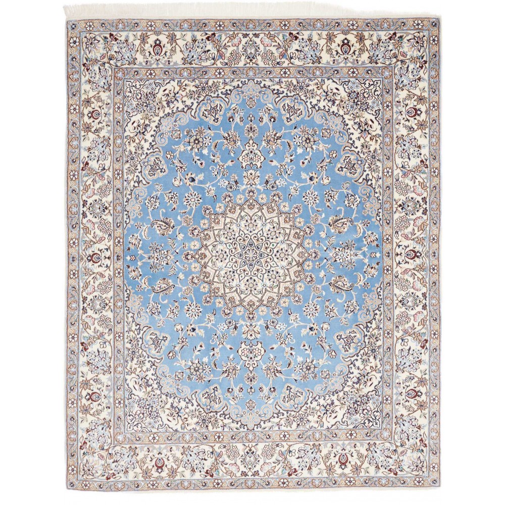 Tappeto Nain 9La Persia bianco grigio 197x245